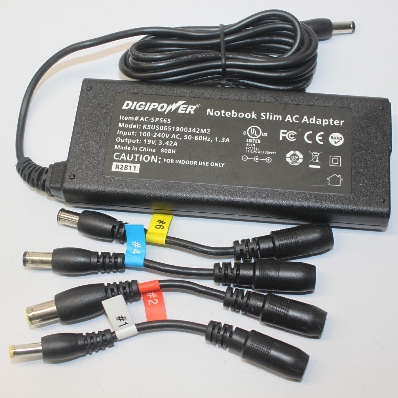 New 19V 3.42A DigiPower AC-SPS65 KSUS0651900342M2 Power Supply Ac Adapter
